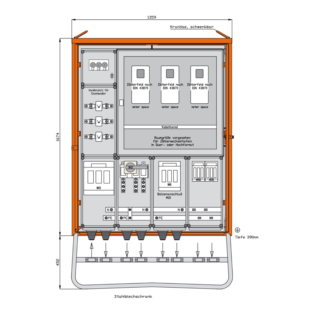 Anschlussschrank WA0050