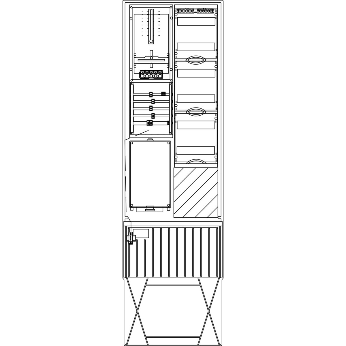 Zähleranschlusssäule ZS341.N5.72
