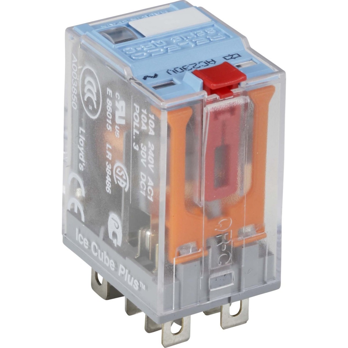 Miniature-Relais QRC blau C7-T21X/AC230V-Relec