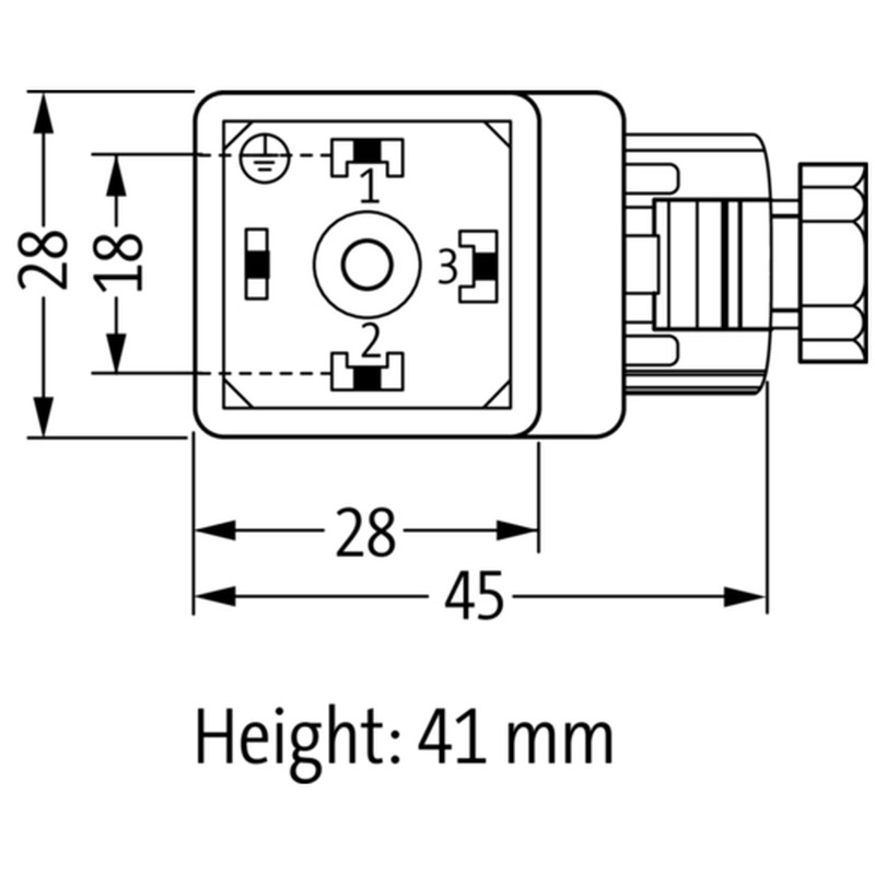 Ventilstecker A M16 7000-29321-0000000