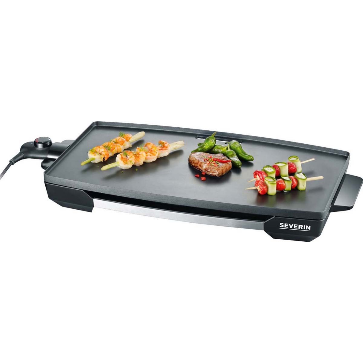 Tischgrill KG2397 sw/eds-geb