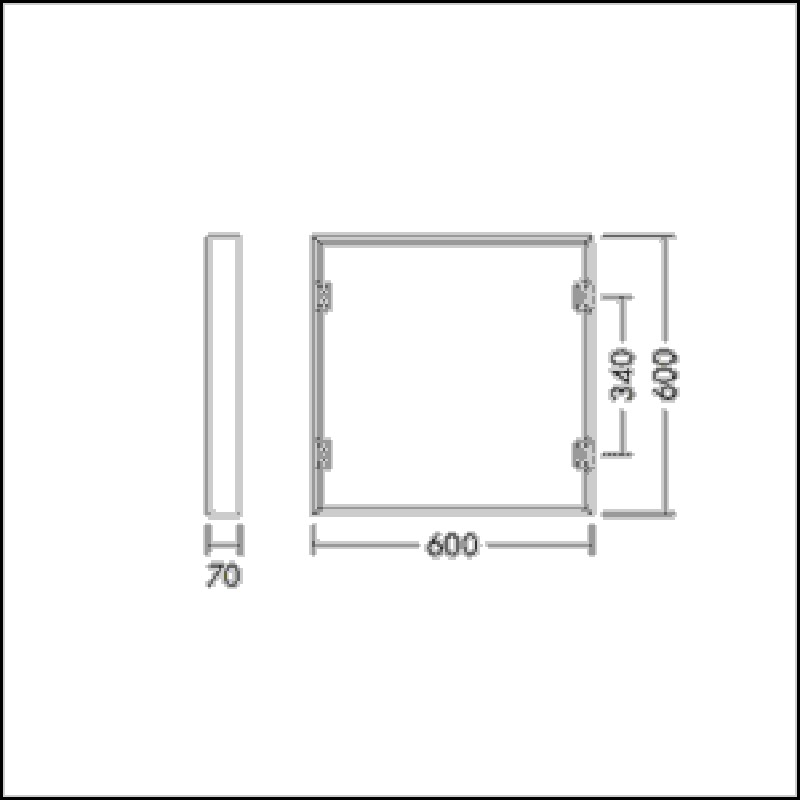 Aufbaurahmen M600 TECO SURFA #96701909