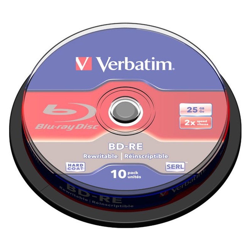 BD-RE 25GB/1-2x 43694 (VE10)