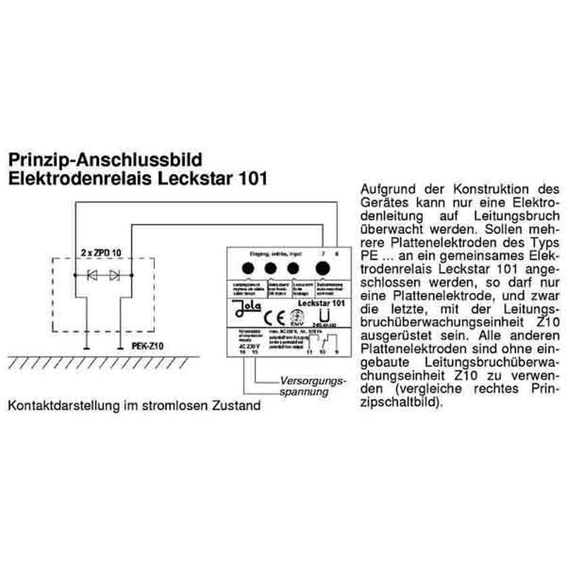 Elektrodenrelais LECKSTAR 101