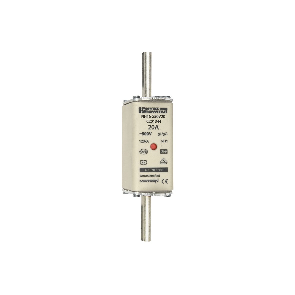NH-Sicherungseinsatz SF NH1GG50V20