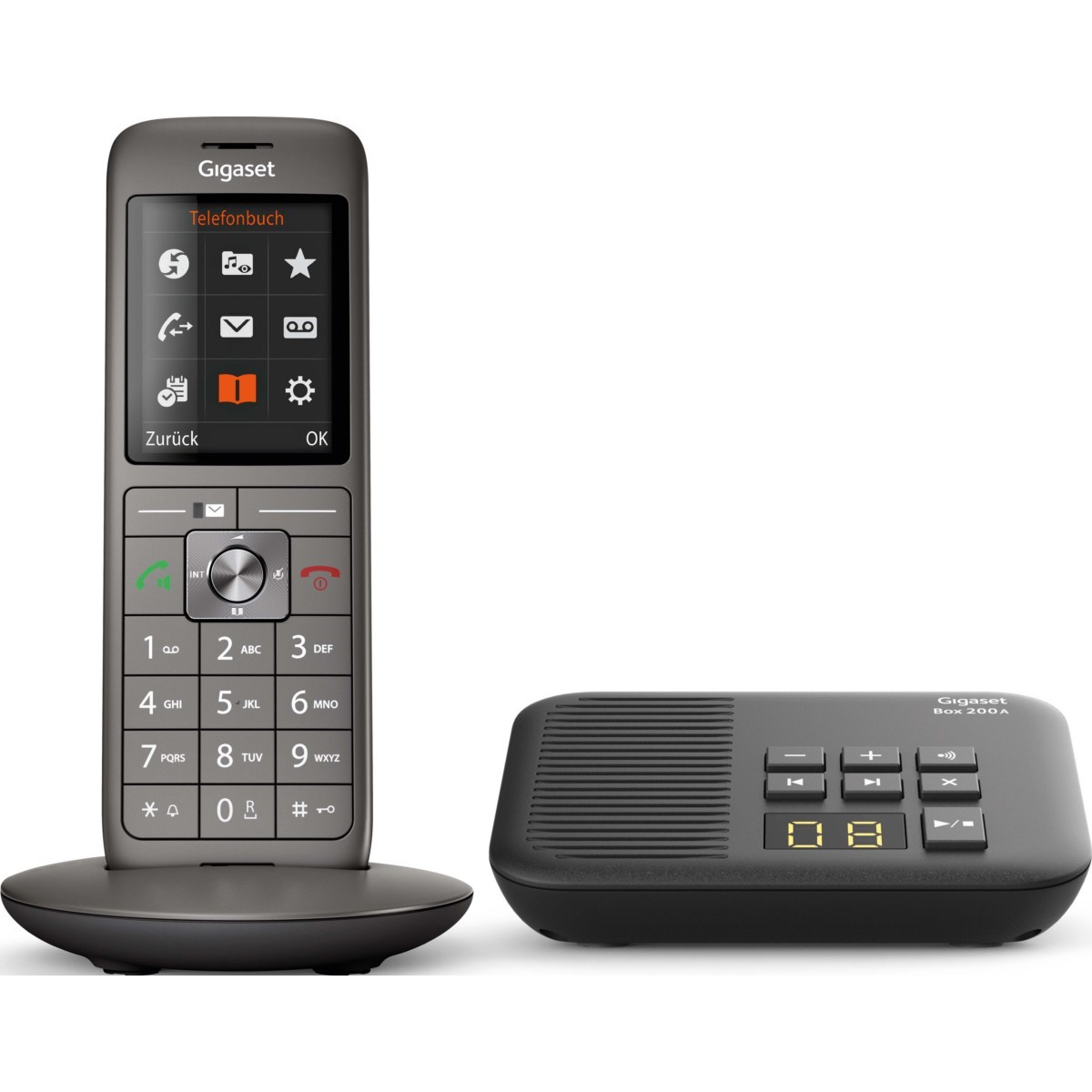 Mobiltelefon mit AB CL660A anth.