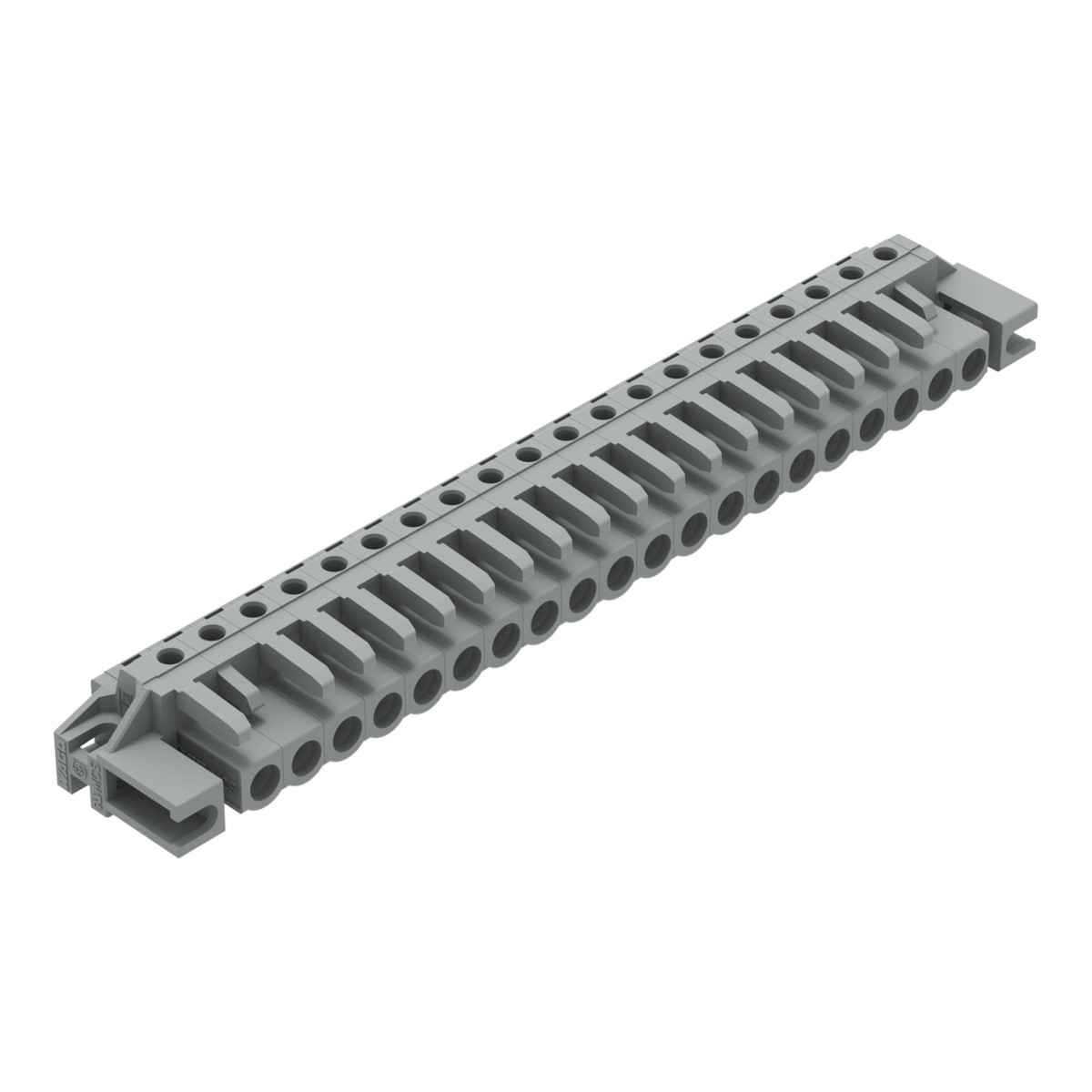 THT-Federleiste abgewink. 232-250/047-000