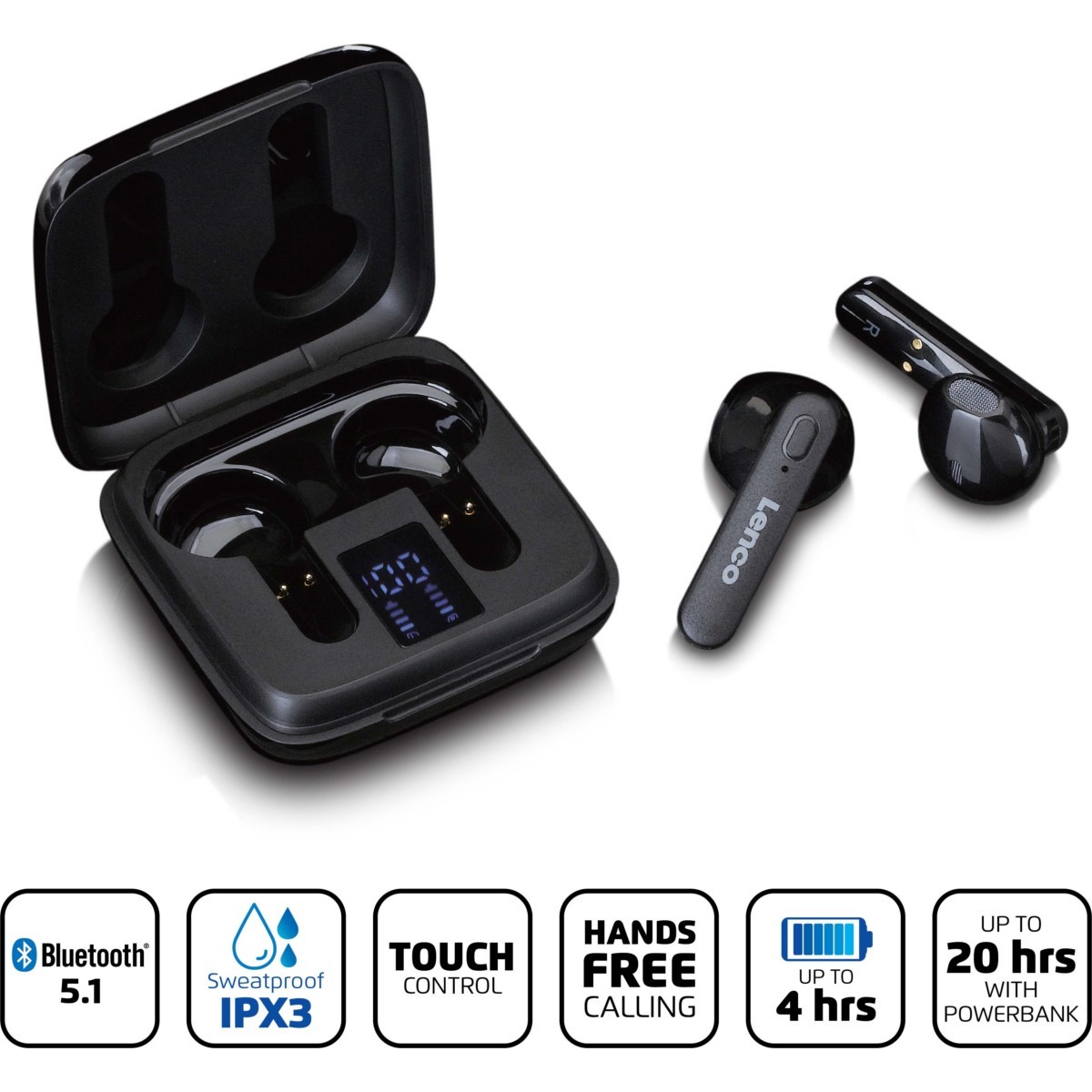 Bluetooth-Kopfhörer EPB-430BK