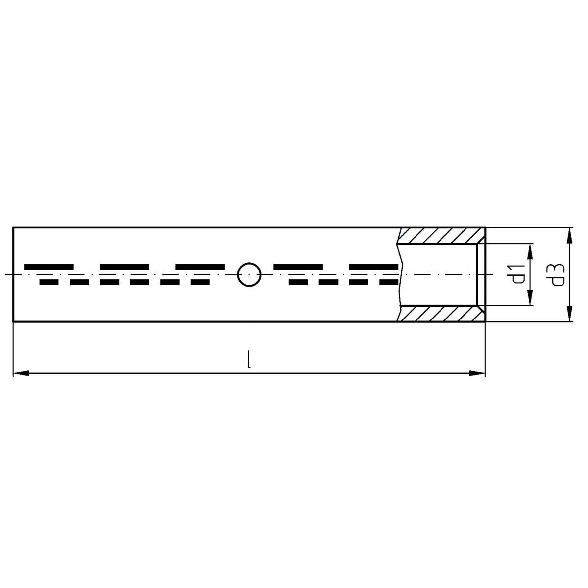 Pressverbinder Alu ICAL185V