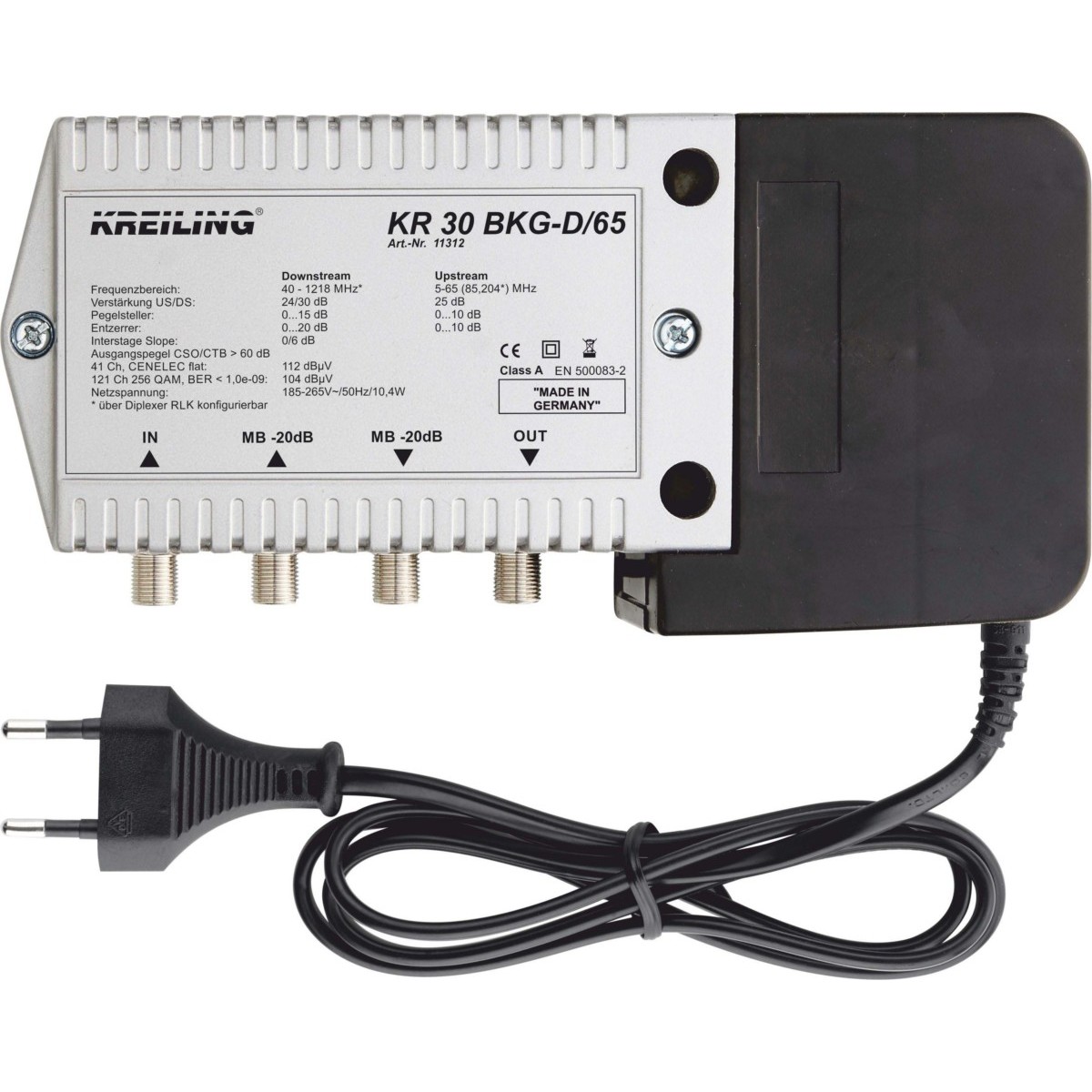 BKG-Verstärker KR 30 BKG-D/65