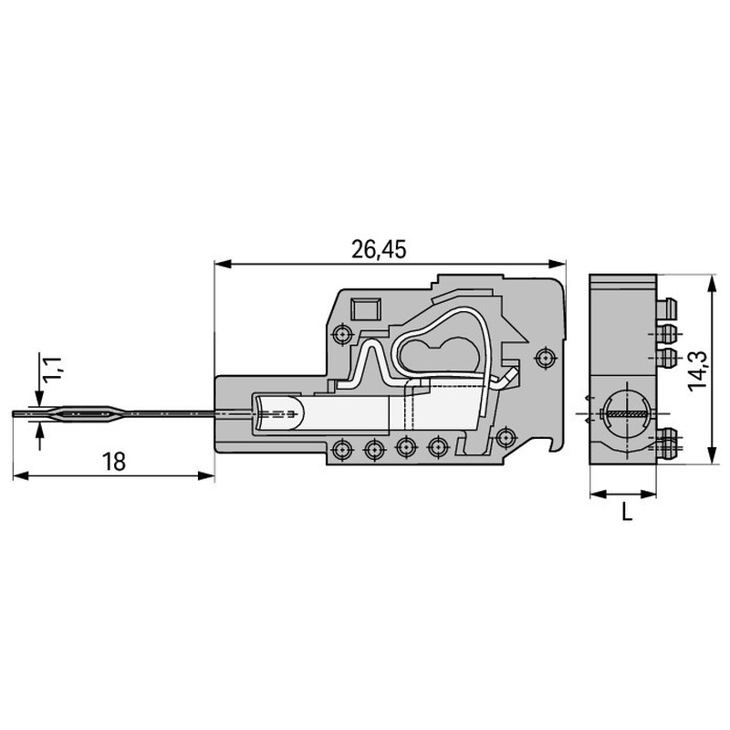 Prüfsteckermodul 231-456