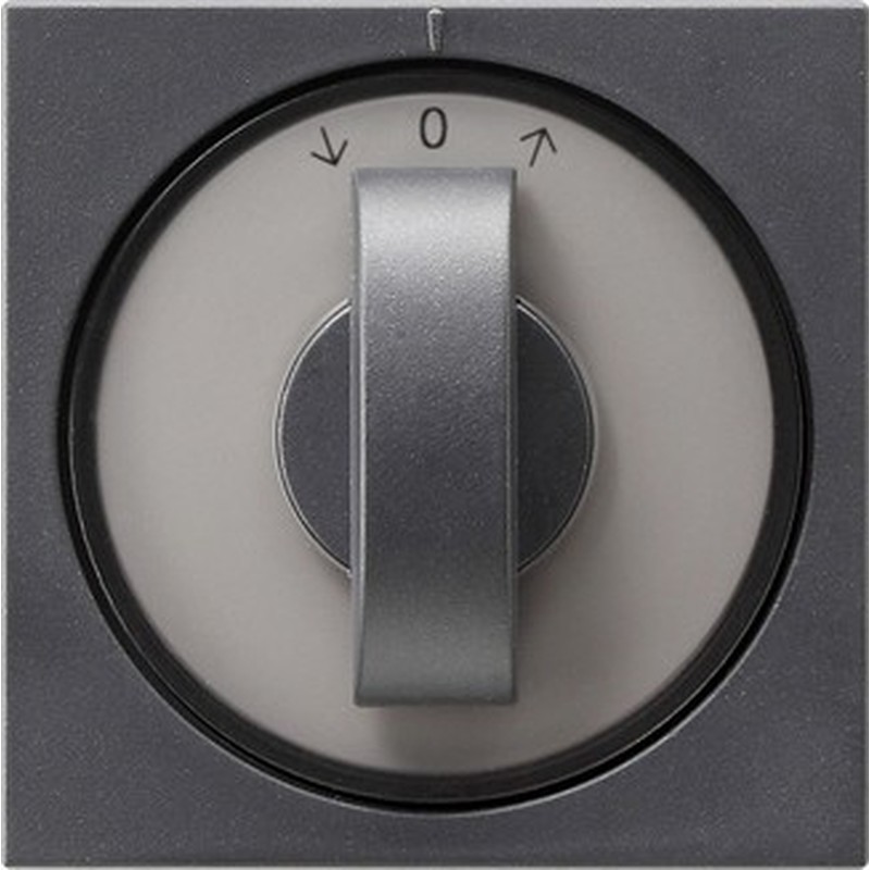 Abdeckung m.Knebel anth 066628