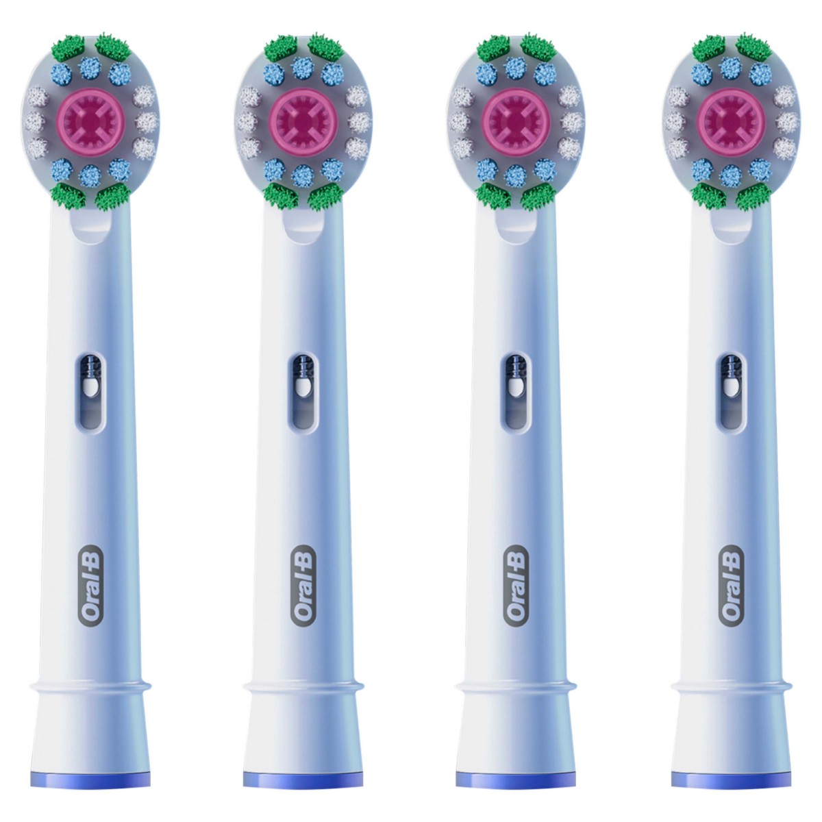 Aufsteckbürste EB Pro 3D White 4er