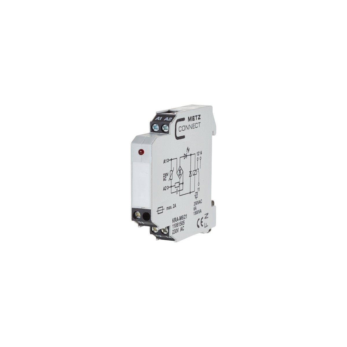 Koppelbaustein KRA-M6/21 230AC