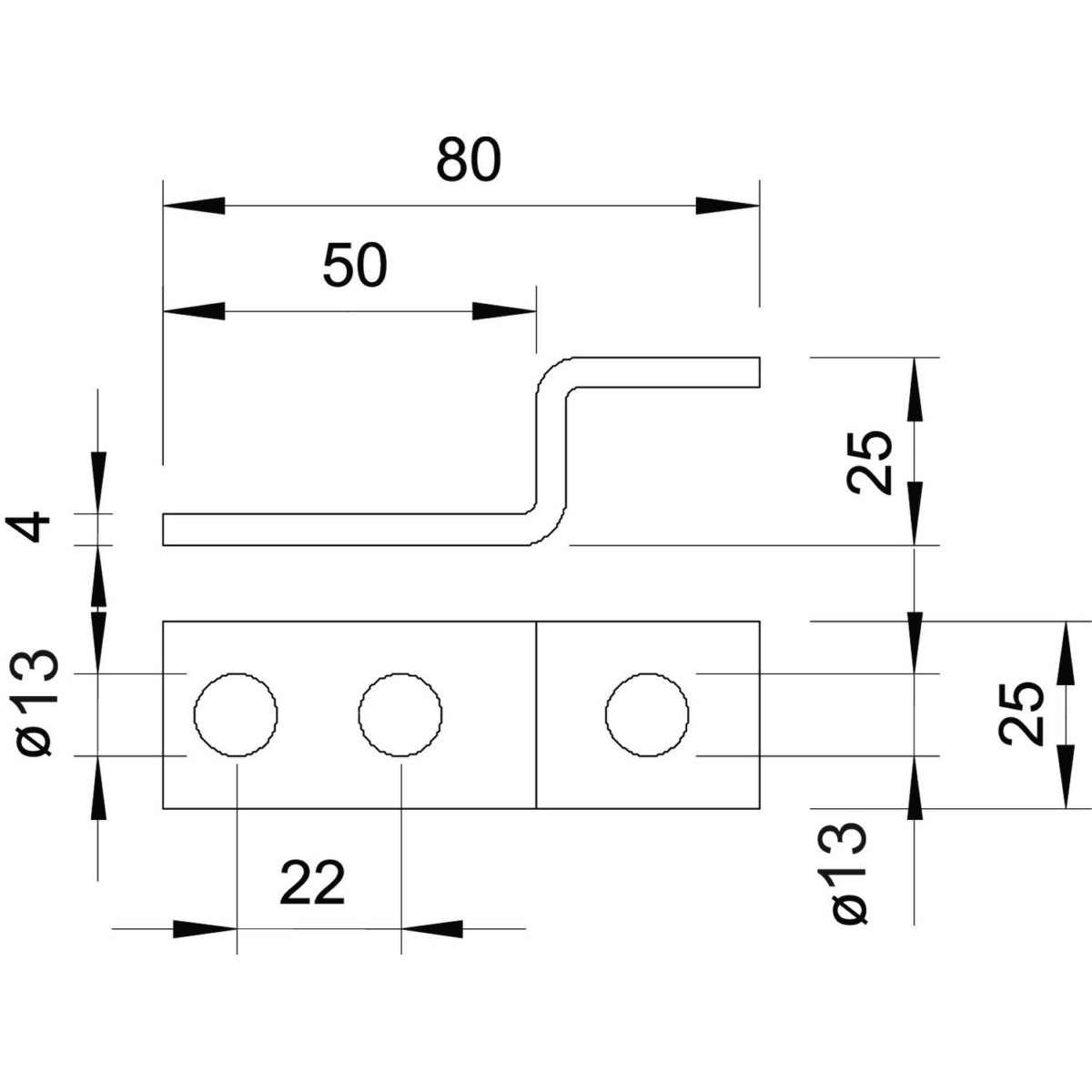 Endstück 5011 VA M12