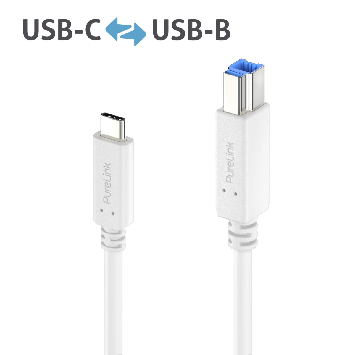 USB-C>B Kabel 1m IS2310-010