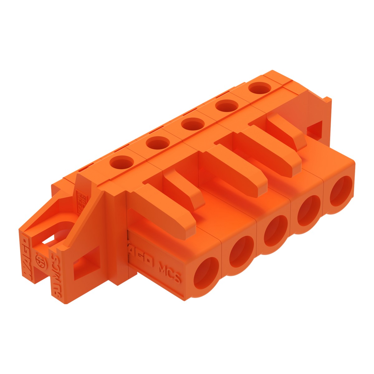 THT-Federleiste abgewink. 232-265/031-000