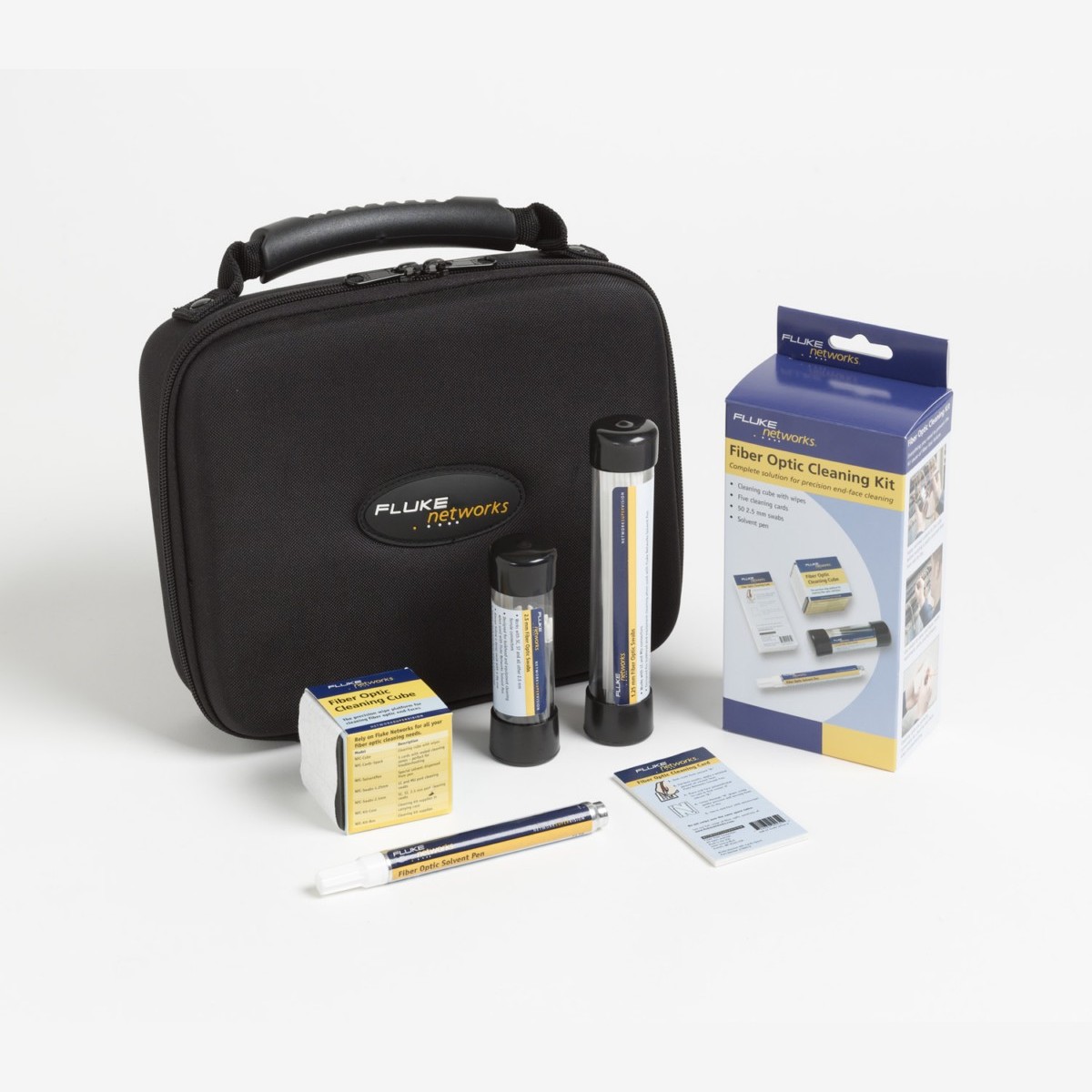 Glasfaser-Reinigungset NFC-KIT-CASE