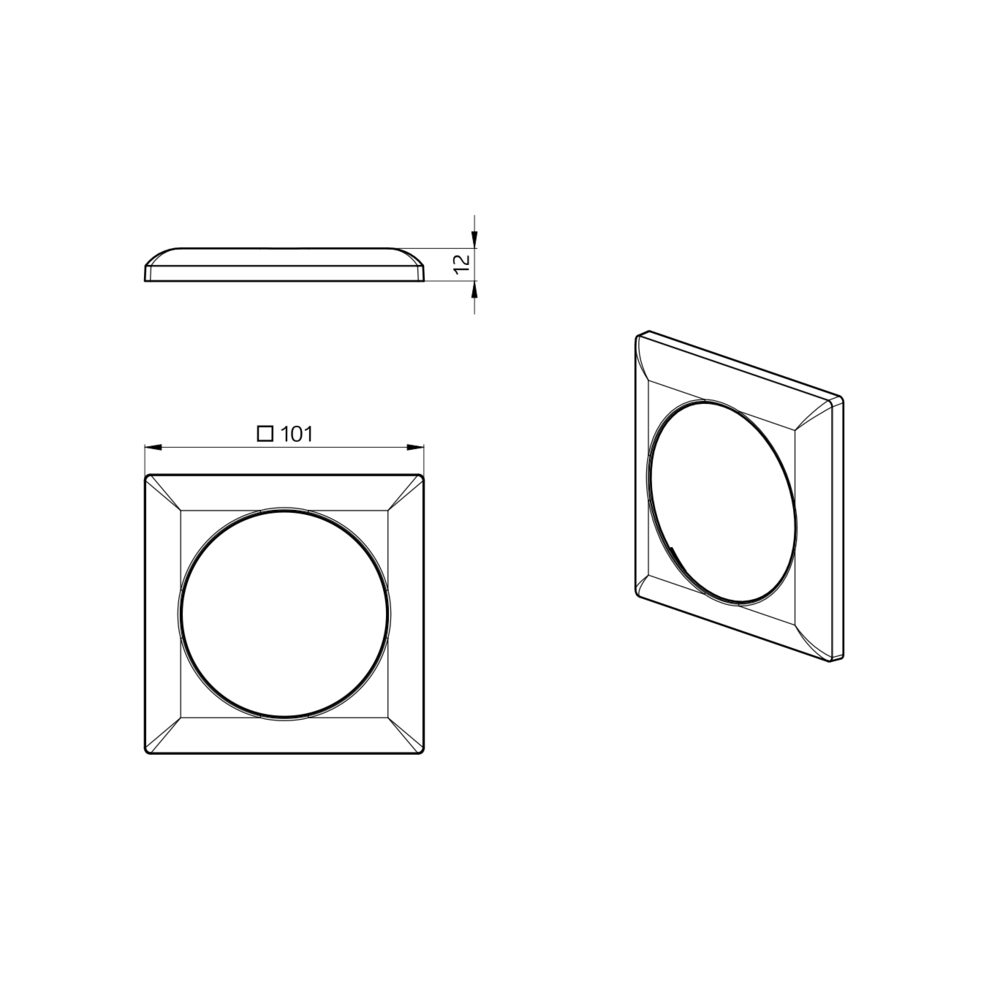 Clip-Designrahmen 92992