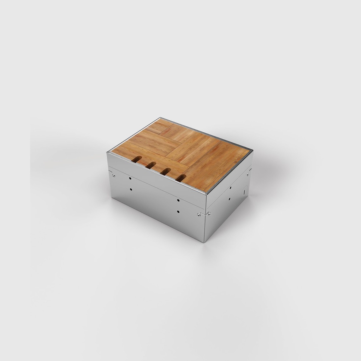 Bodensteckdose 8904B-2-0