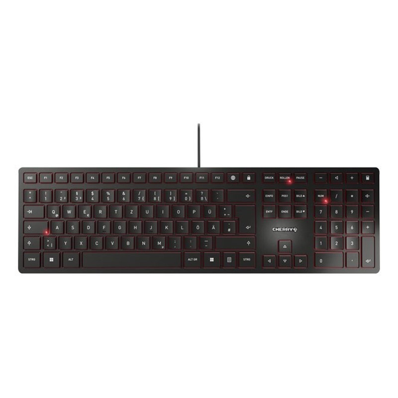 Tastatur Slim USB KC 6000 sw