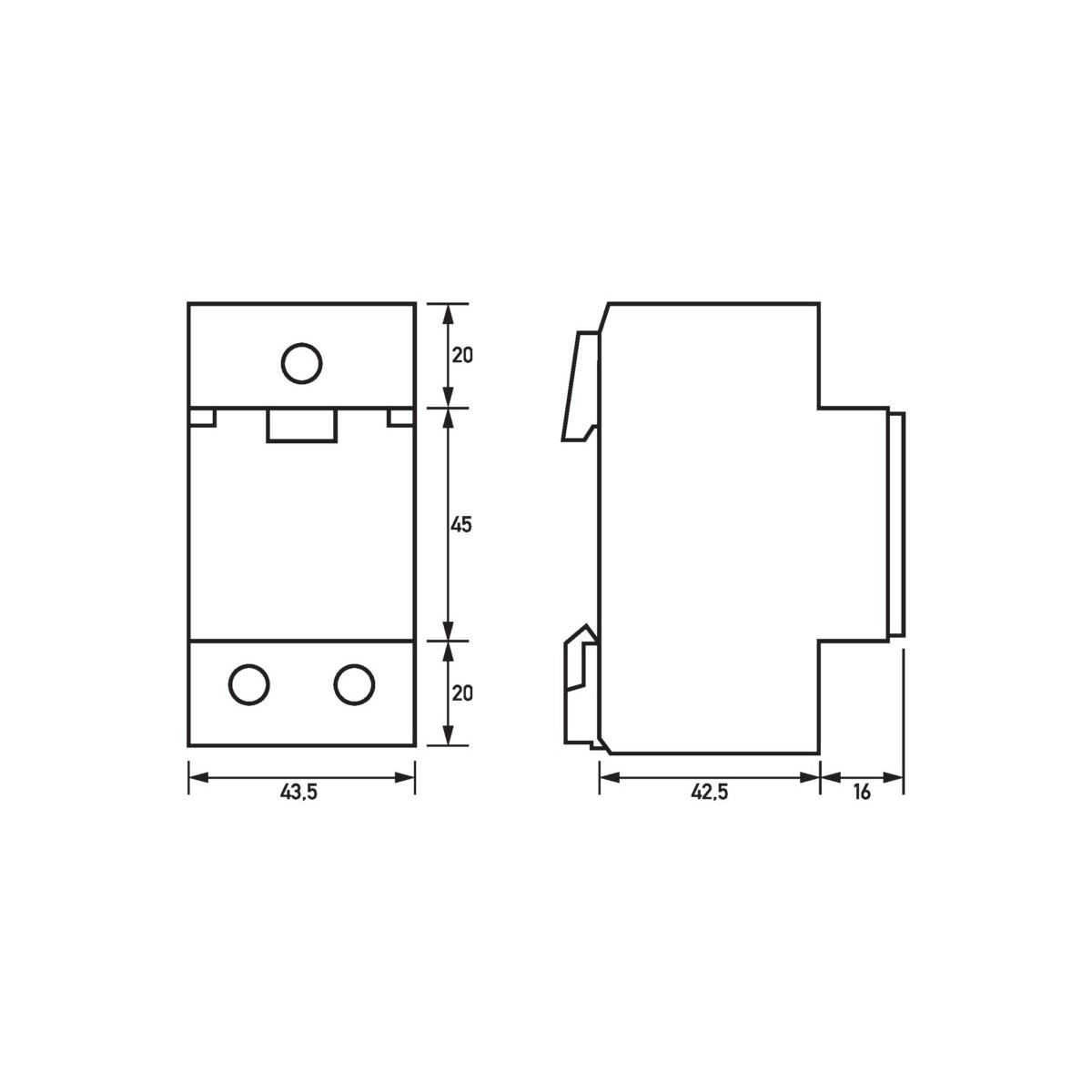 Einbausteckdose RDS 9