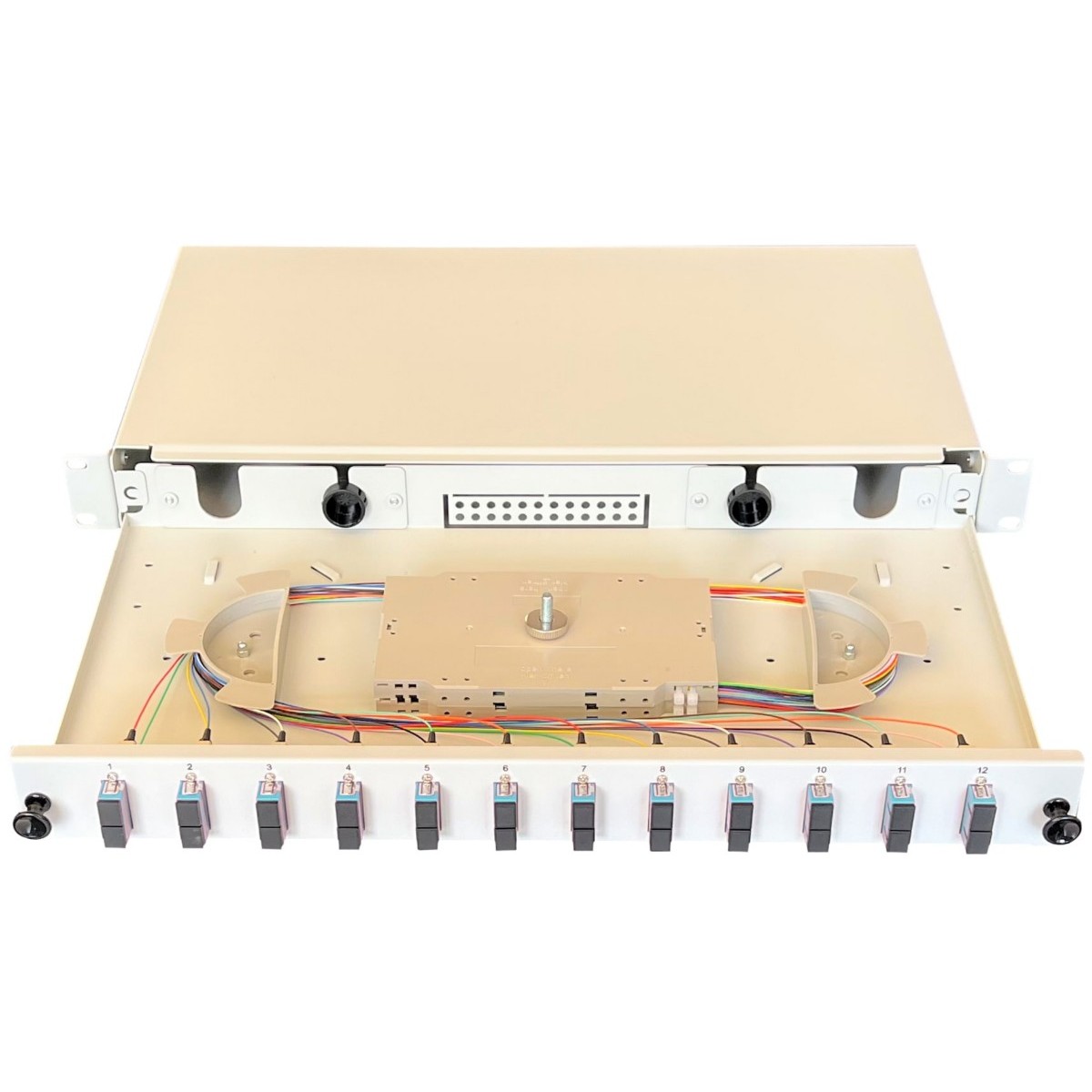 Spleissbox ausziehbar 19" 443705AQ-12SA