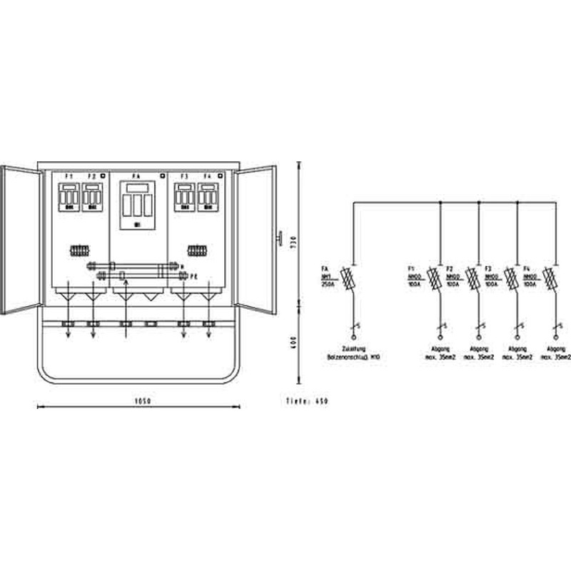 Verteilerschrank EN-V 250-AV