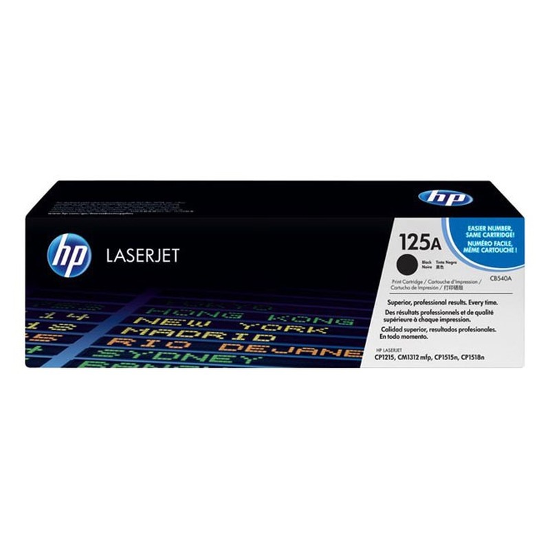 Lasertoner CB540A sw