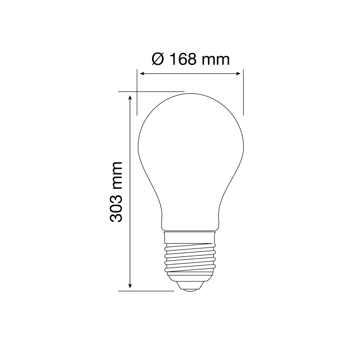 LED-Lampe E27 4,9W 200lm  146218