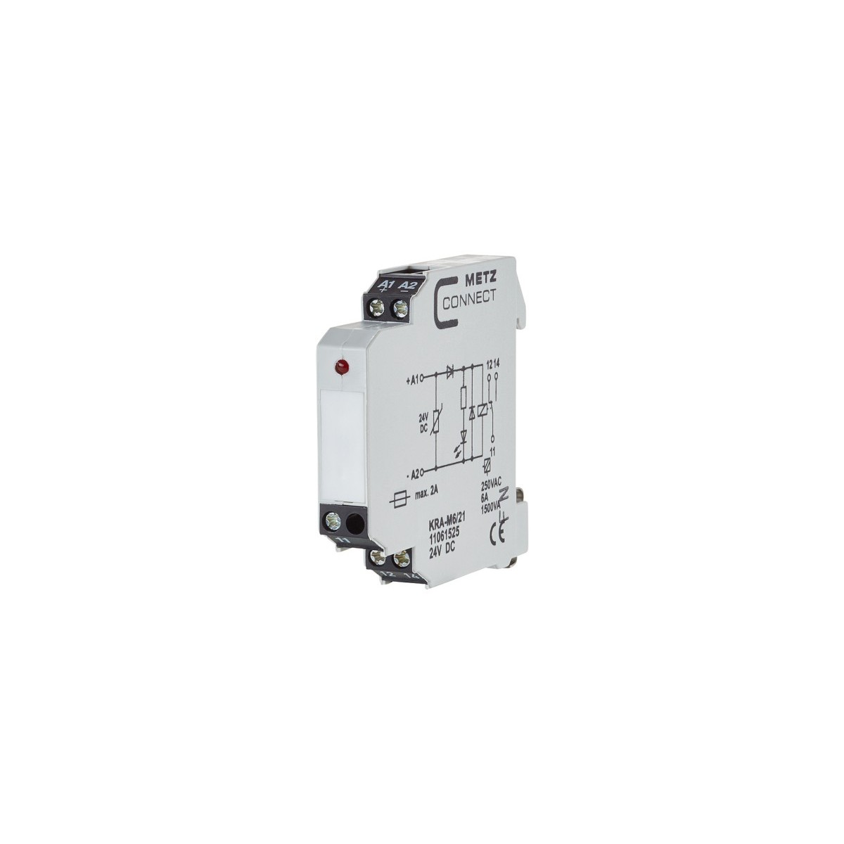 Koppelbaustein KRA-M6/21 24DC