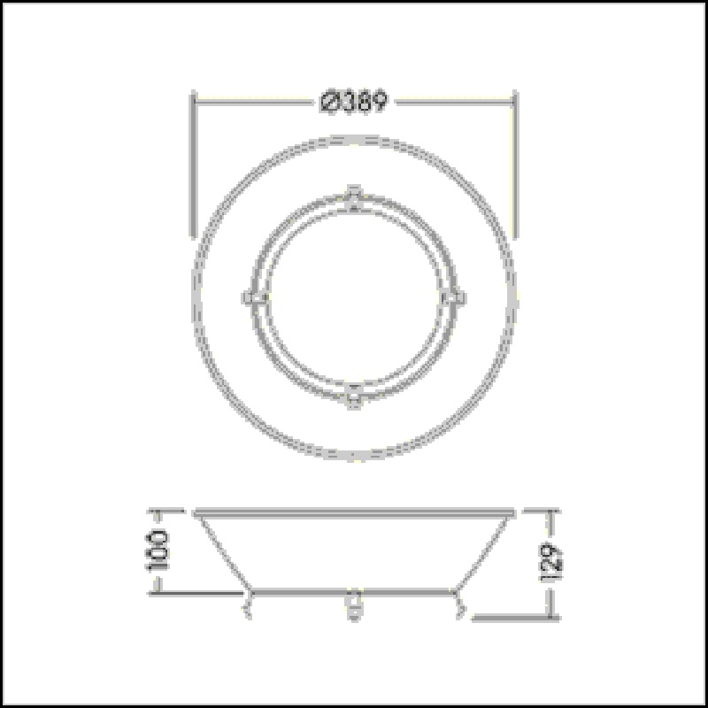 Aluminium-Reflektor BORIS #96638444 VE6