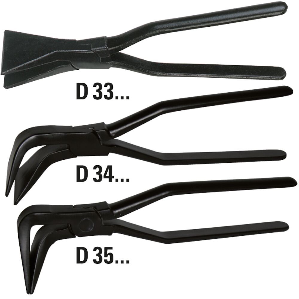 Falzzange gerade D331-40