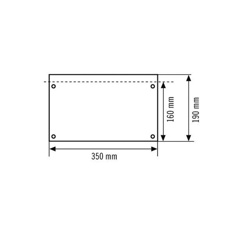 Piktogrammscheibe 2-seitig SLX32DIS #EN10032523