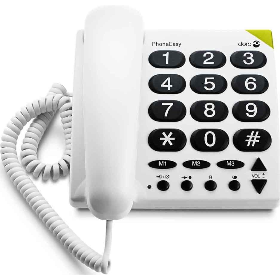 Großtastentelefon doroPhoneEasy311c ws