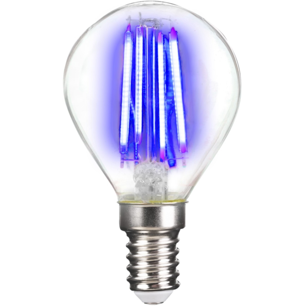 LED-Deko-Tropfenlampe E14 blau LM85311