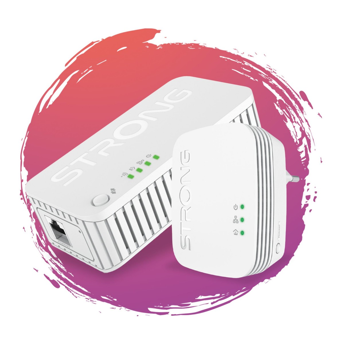 Powerline Kit mit 3 POWERLWF1000DUOMINI