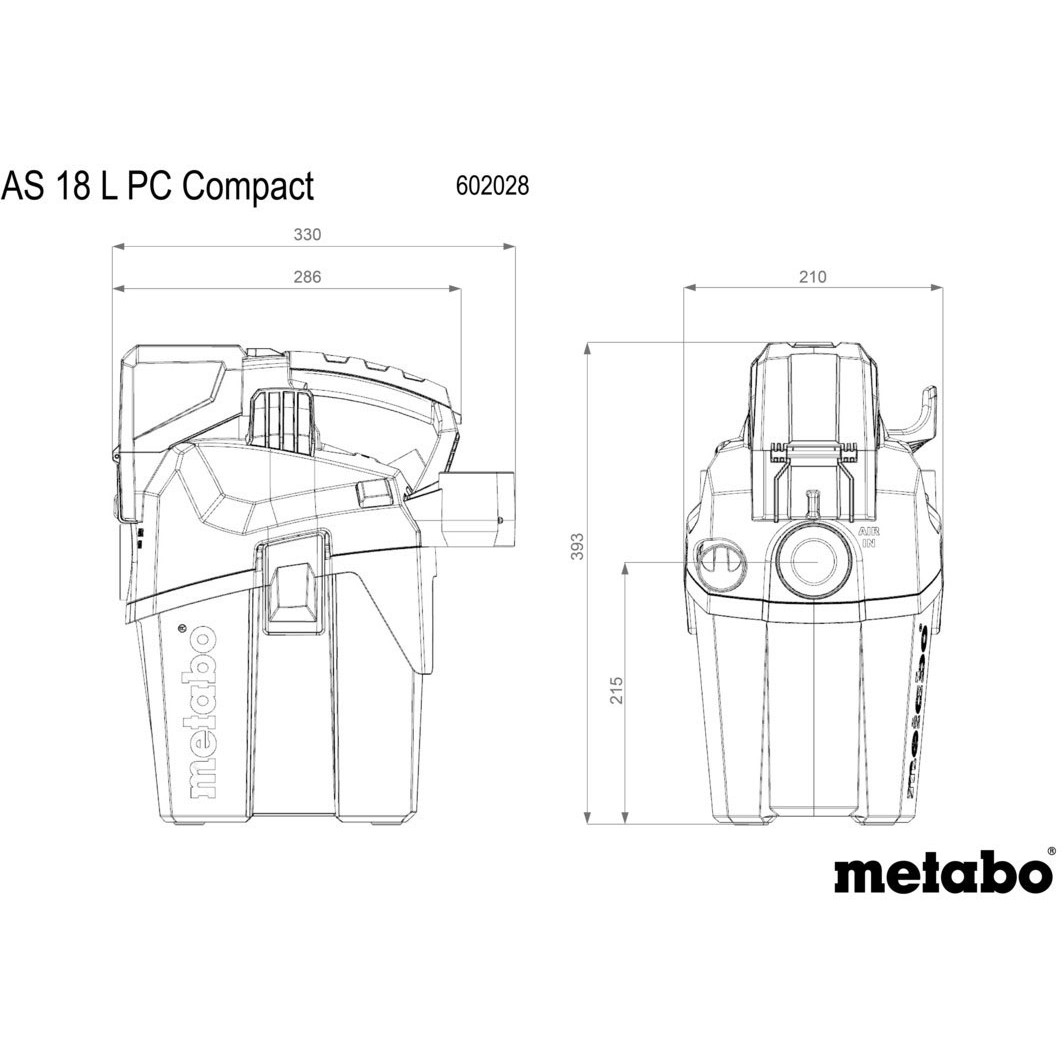 Akku-Allessauger AS 18 L PC Compact