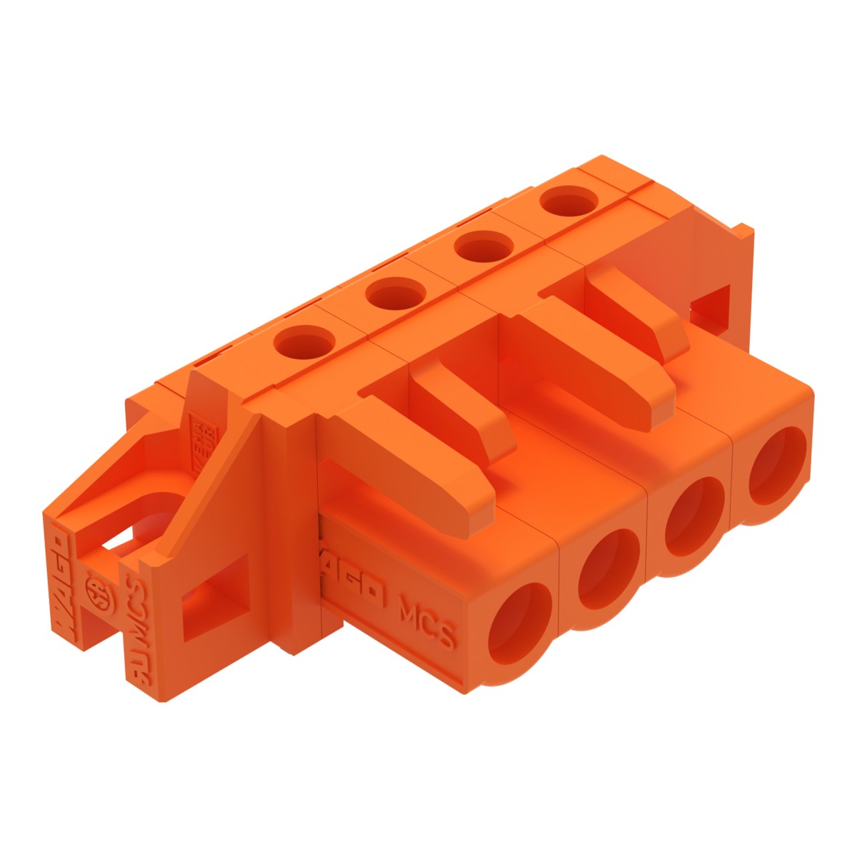 THT-Federleiste abgewink. 232-264/031-000