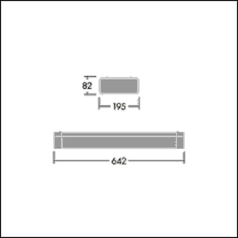 Abdeckplatte 600mm COLLEGE 2  #96800189