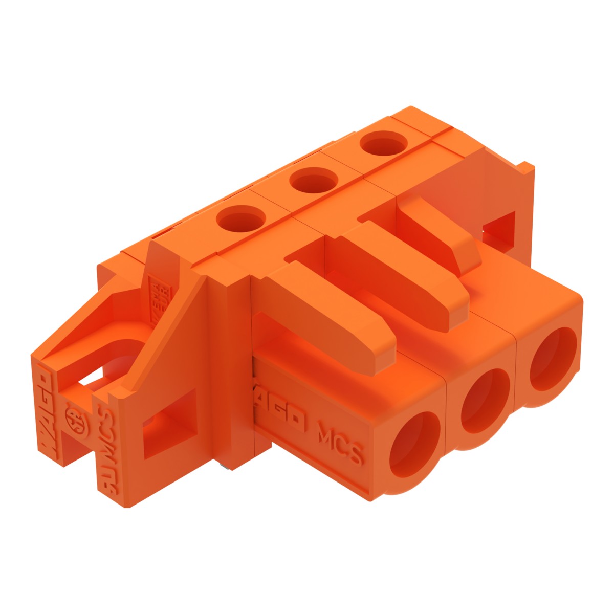 THT-Federleiste abgewink. 232-263/031-000