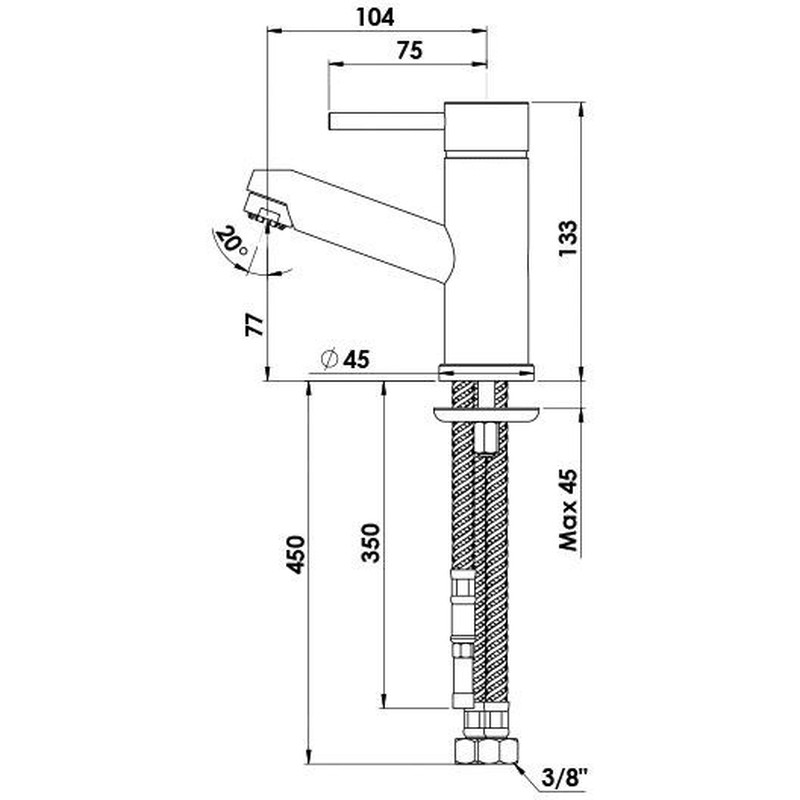 Waschtischarmatur 117.175 Z 03