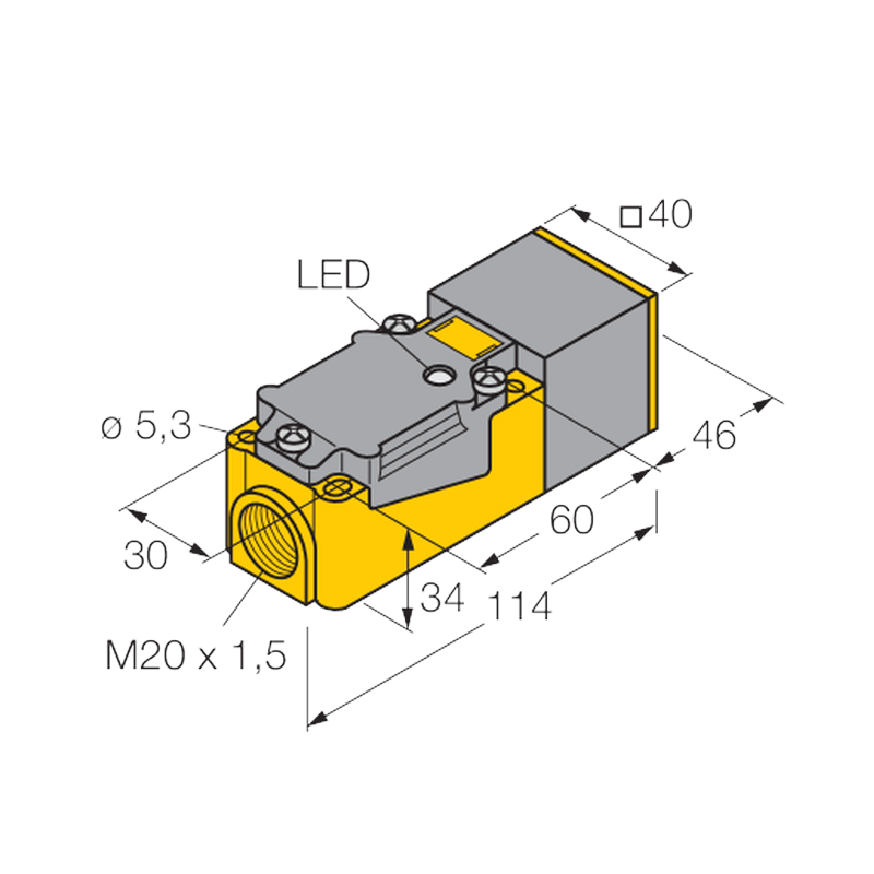 Sensor NI20-CP40-Y1X