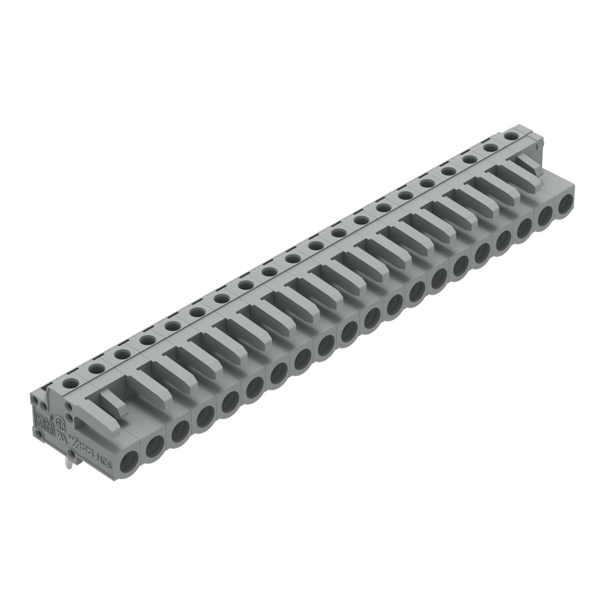 THT-Federleiste abgewink. 232-250