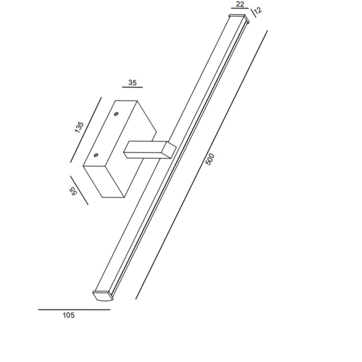 LED-Wandleuchte 3361-26-102