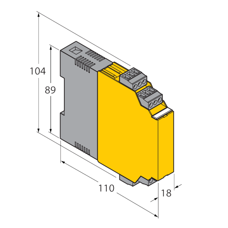 Trennschaltverstärker IM1-22EX-R/230VAC