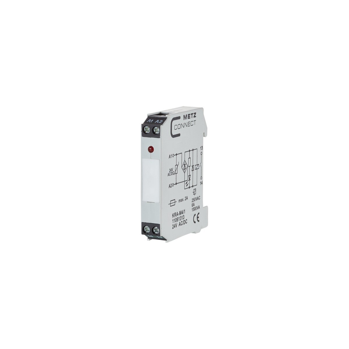 Koppelbaustein KRA-M4/1 24AC/DC