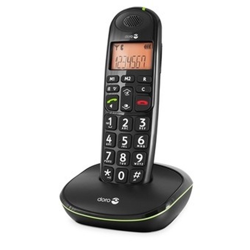 DECT-Telefon doroPhoneEasy100w sw
