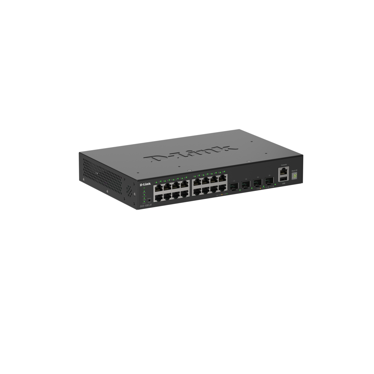 20-Port Gigabit Switch DGS-1530-20/E