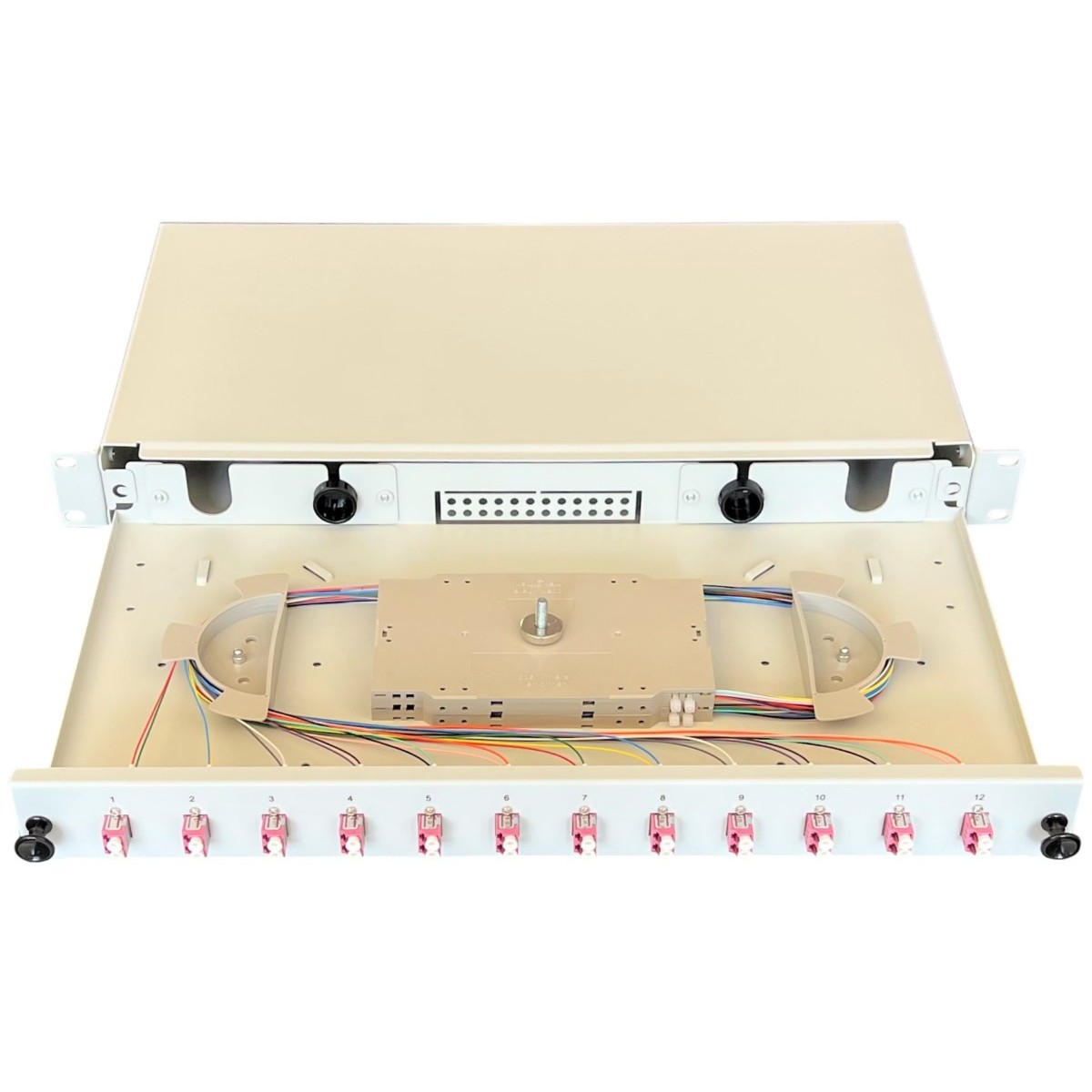 Spleissbox ausziehbar 19" 443305-12SA